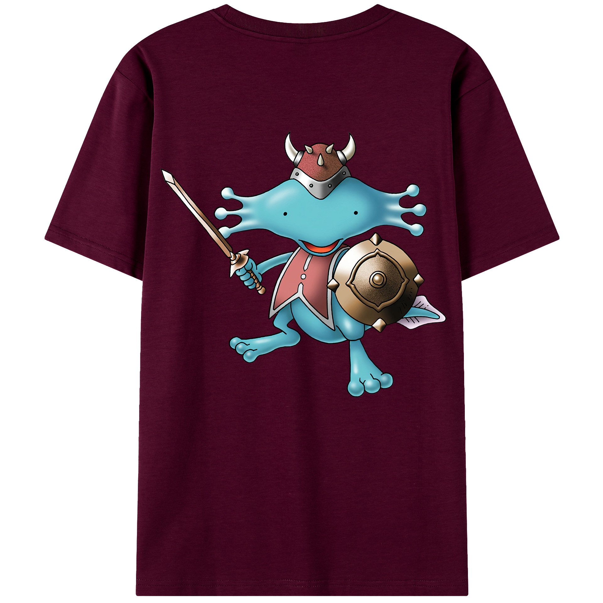 （画像用） ドラゴンクエスト Doragon Kuesuto Dragon Quest レディース半袖Tシャツ(バックプリント)